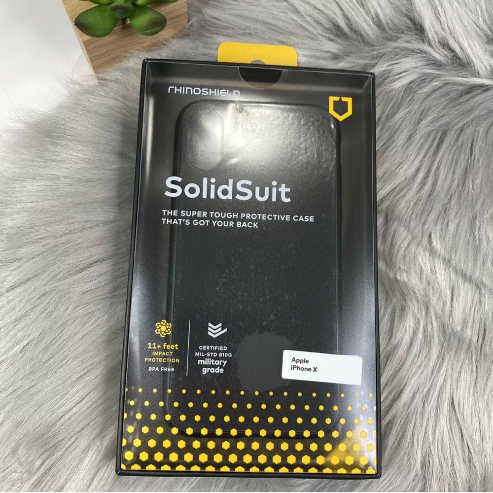 Solidsuit Rhinoshield ProtectiveCase Apple iPhoneX - Picture 2 of 8